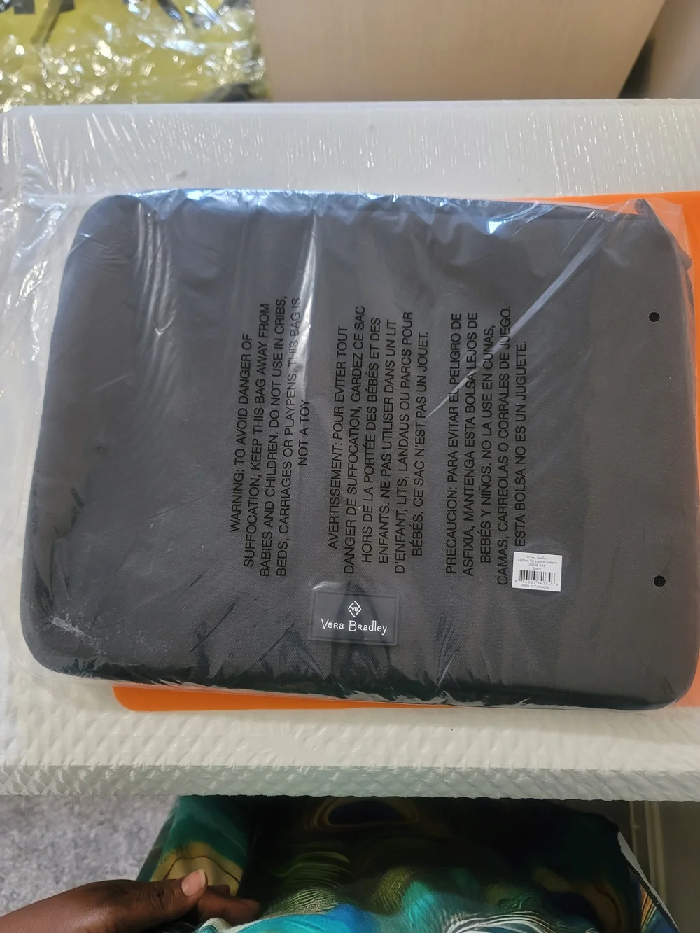 Vera Bradley Black Tablet Sleeve - Protective Carry Case